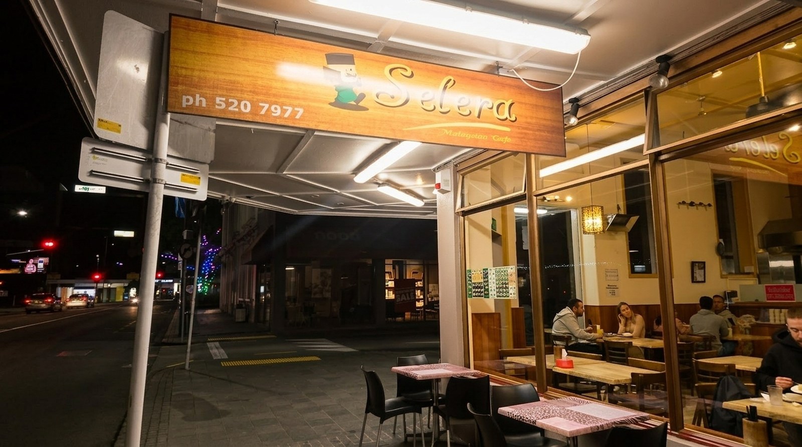 Selera Malaysian Cafe Storefront and Signboard at Davis Crescent Newmarket
